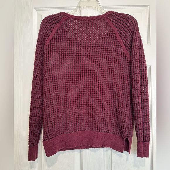 ANA Maroon and Black Sweater - Picture 3 of 3